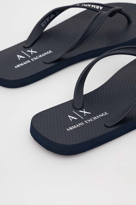 Încălțăminte Armani Exchange slapi XUQ002.XV676.00285 bleumarin