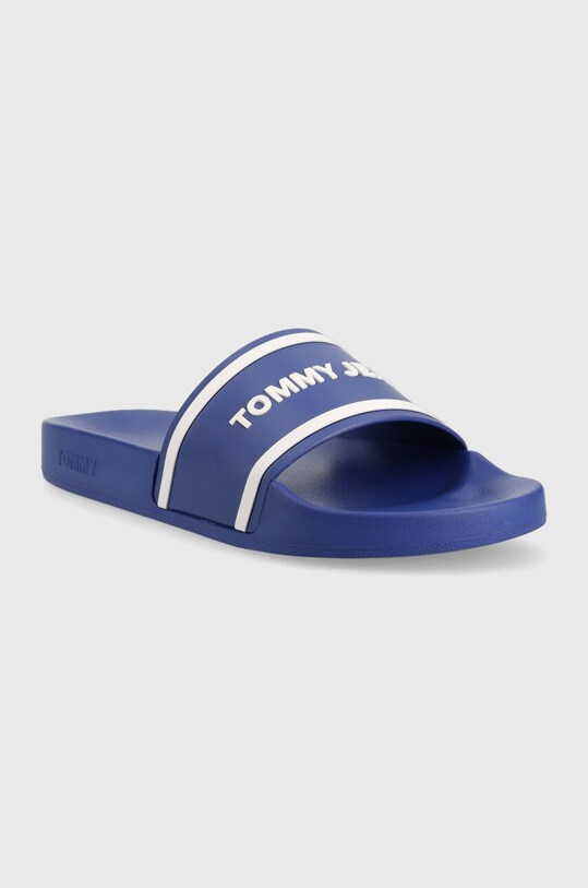 Tommy Jeans klapki TJM POOL SLIDE EM0EM01229 niebieski AW23