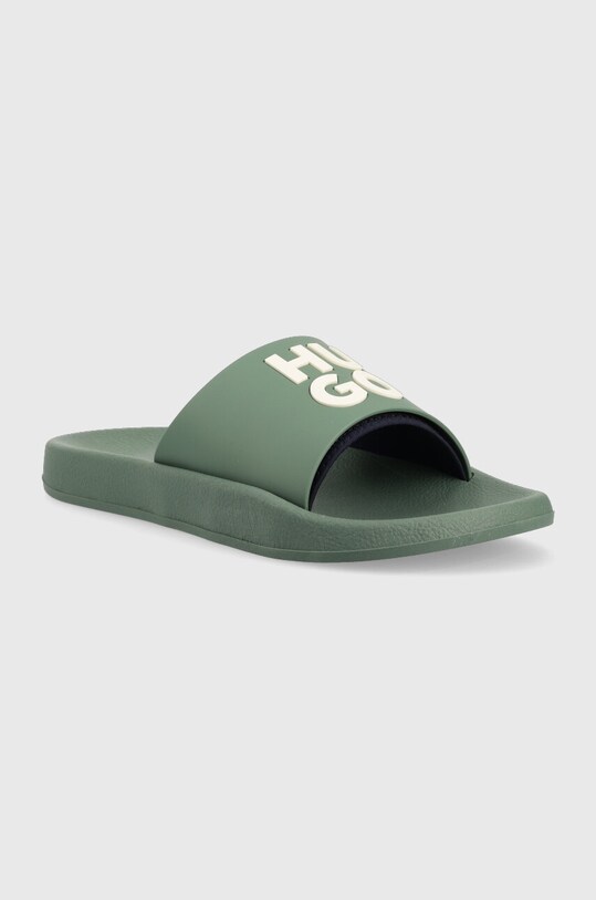 HUGO klapki Nil 50497864.347 zielony AW23