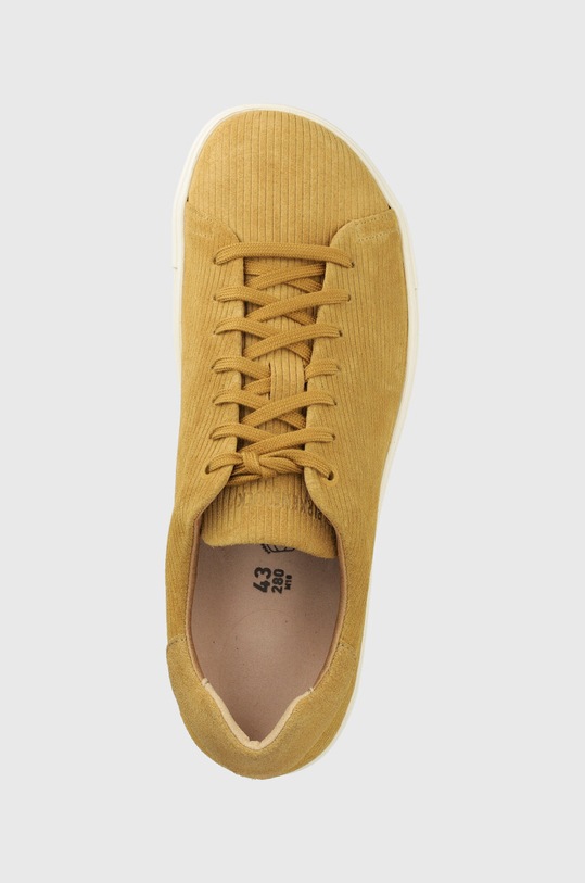Birkenstock sneakersy zamszowe Bend Low Corduroy beżowy 1025604