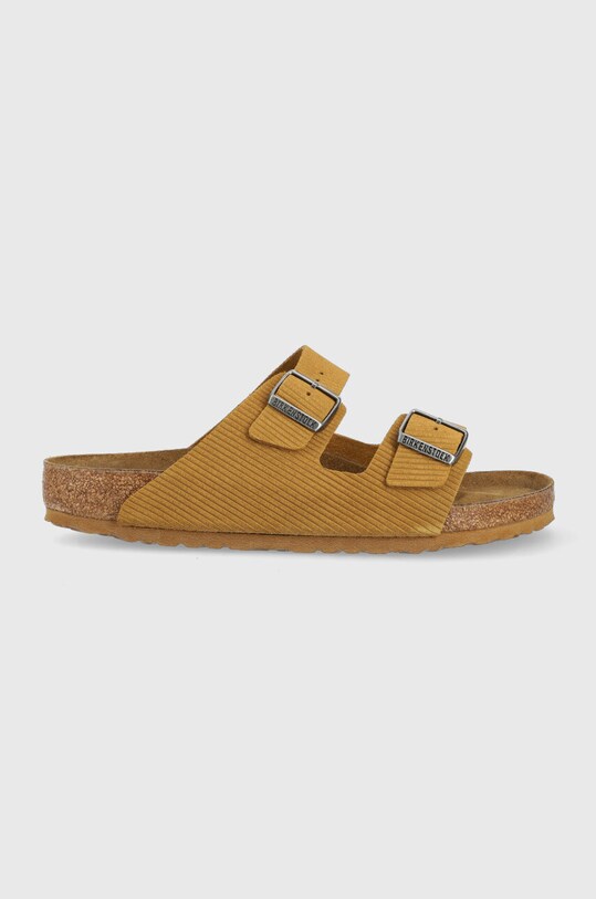 Birkenstock suede sliders Arizona Corduroy