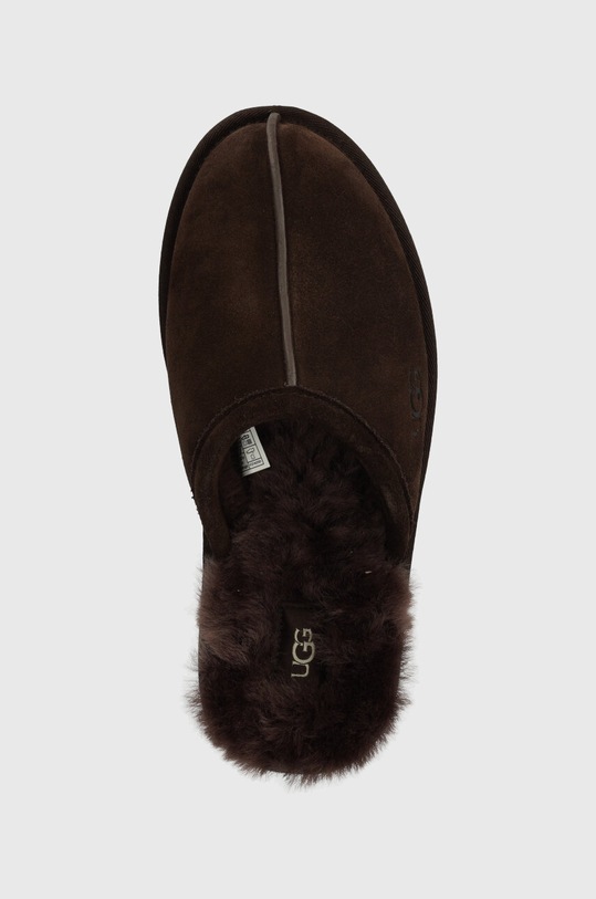 UGG kapcie zamszowe Scuff brązowy 1101111.DDC