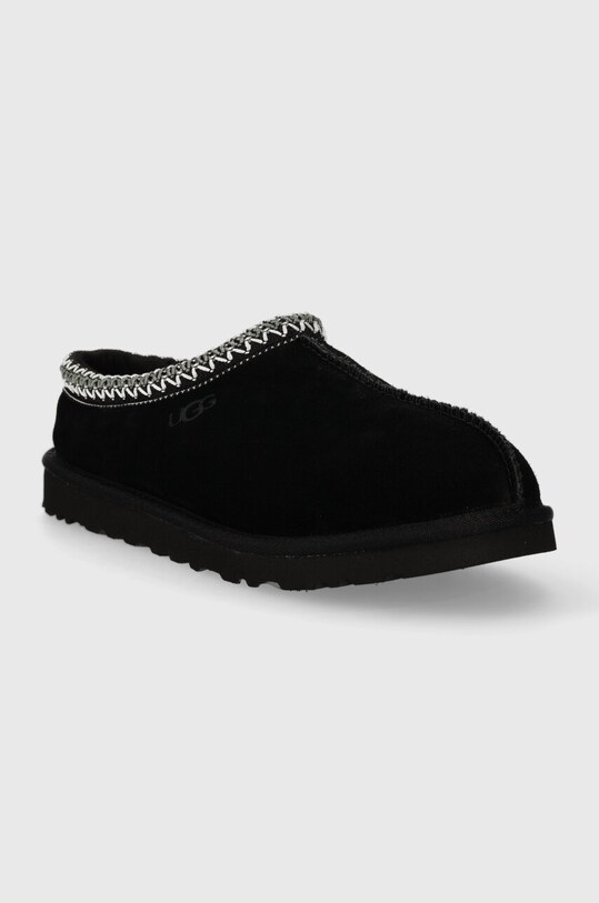 Semišové papuče UGG Tasman 5950.BLK čierna AA00