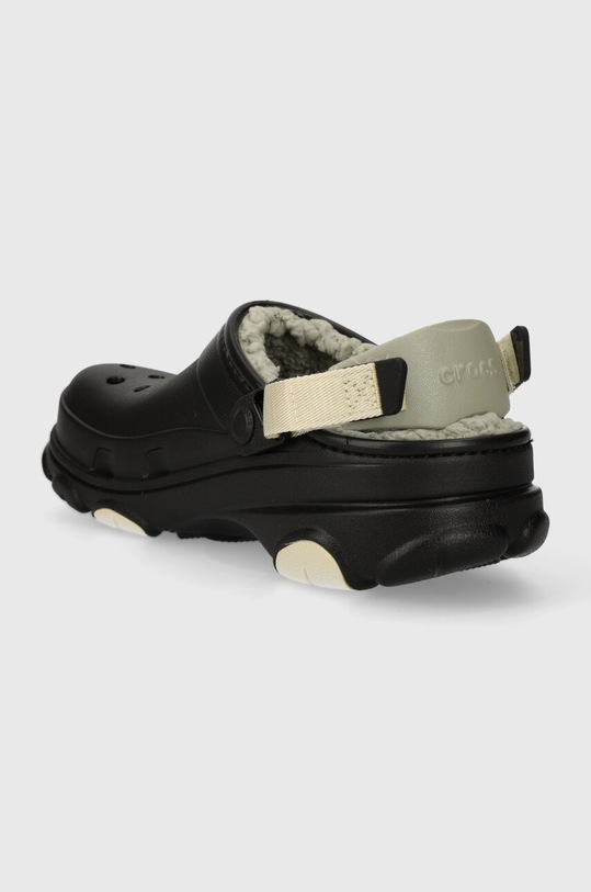 Cipők Crocs papucs Alle Terrain Lined Clog 207936.001 fekete