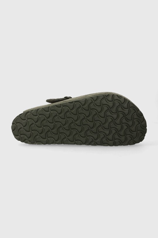 Велурени чехли Birkenstock 1024721 зелен