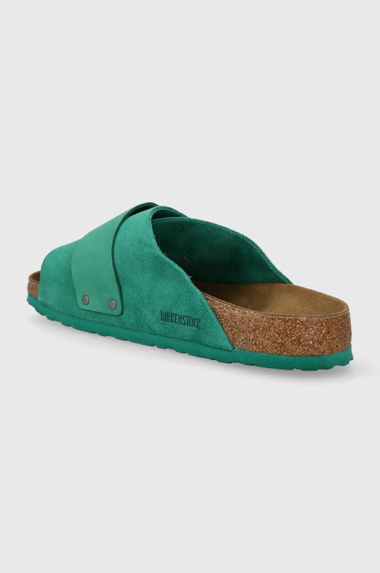 Boty Semišové pantofle Birkenstock 1025675 zelená