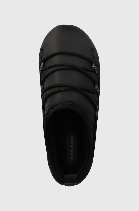 Calvin Klein Jeans kapcie HOME SLIPPER LACING czarny YM0YM00841
