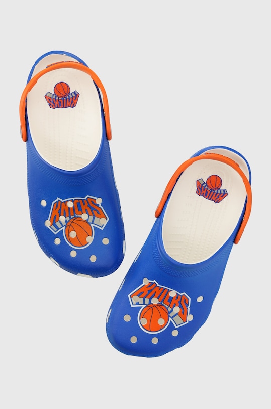 Crocs papuci NBA CO York Knicks Classic Clog sintetic albastru 208862.100