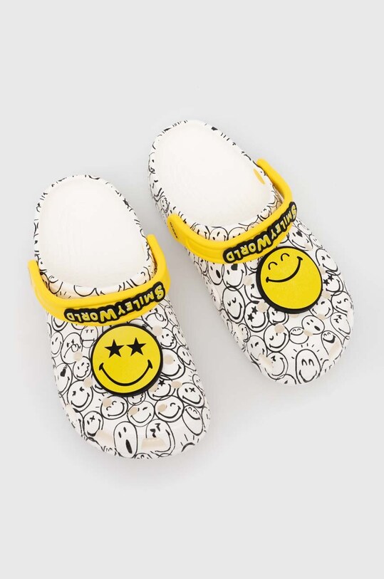 Crocs papuci sintetic alb 207978.94S