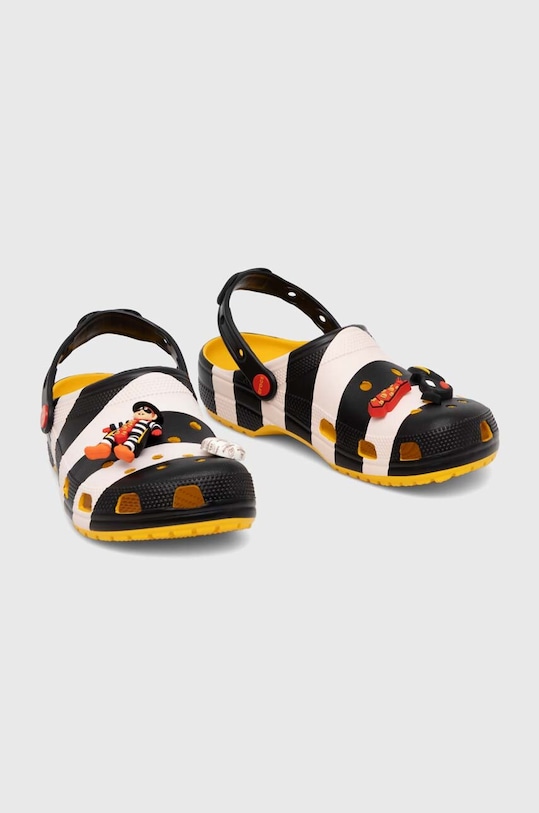 Шлепанцы Crocs Crocs x McDonald’s Hamburglar Clog чёрный 209393.BLW