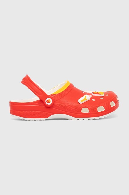 Crocs papuci Crocs x McDonald’s Clog 209858.MUL rosu AW23