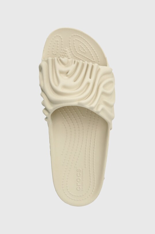Pantofle Crocs Salehe Bembury x The Pollex Slide béžová 208685.1MC