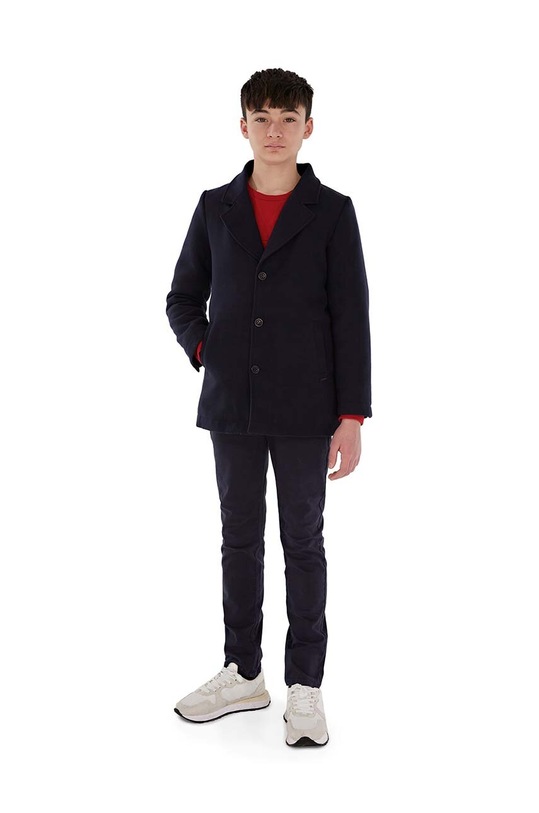 Guess płaszcz dziecięcy bez kaptura granatowy L3BL07.WFV50.9BYX