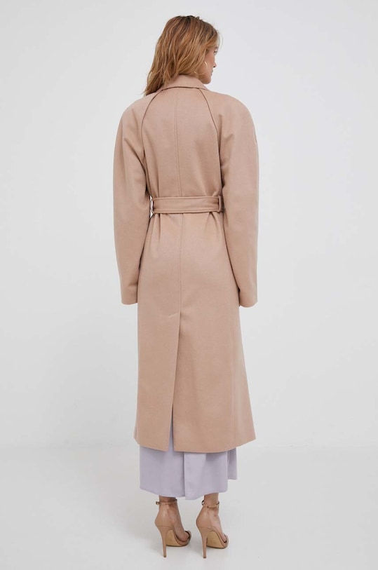 Oblečenie Vlnený kabát Calvin Klein K20K205496 ružová