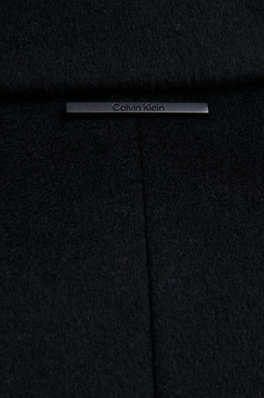 Вовняне пальто Calvin Klein K20K205670 чорний
