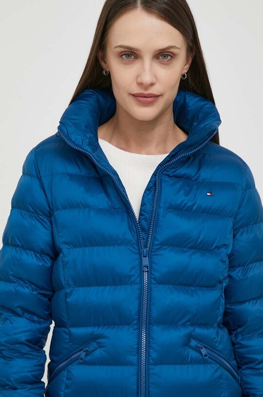 Bunda Tommy Hilfiger modrá WW0WW39221