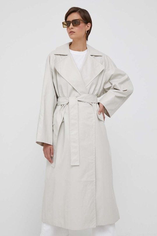 Calvin Klein Jeans trencz nieocieplane beżowy J20J221389