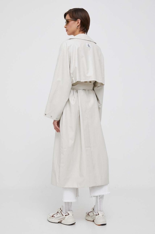 Odzież Calvin Klein Jeans trencz J20J221389 beżowy