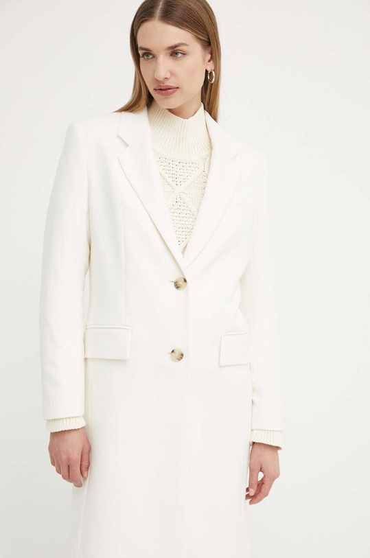 Vuneni kaput BOSS bež 50501019