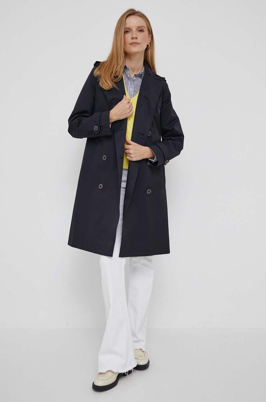 Lauren Ralph Lauren trencz nieocieplane granatowy 297918599
