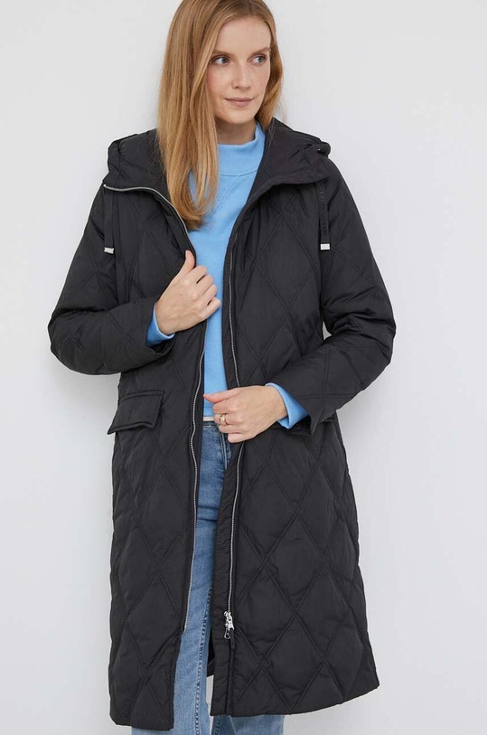 Páperová bunda Lauren Ralph Lauren jemné zateplenie čierna 297918611