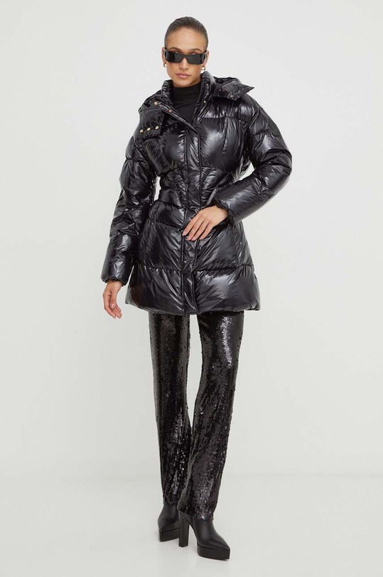 Pinko płaszcz 101595.A00N czarny AW23