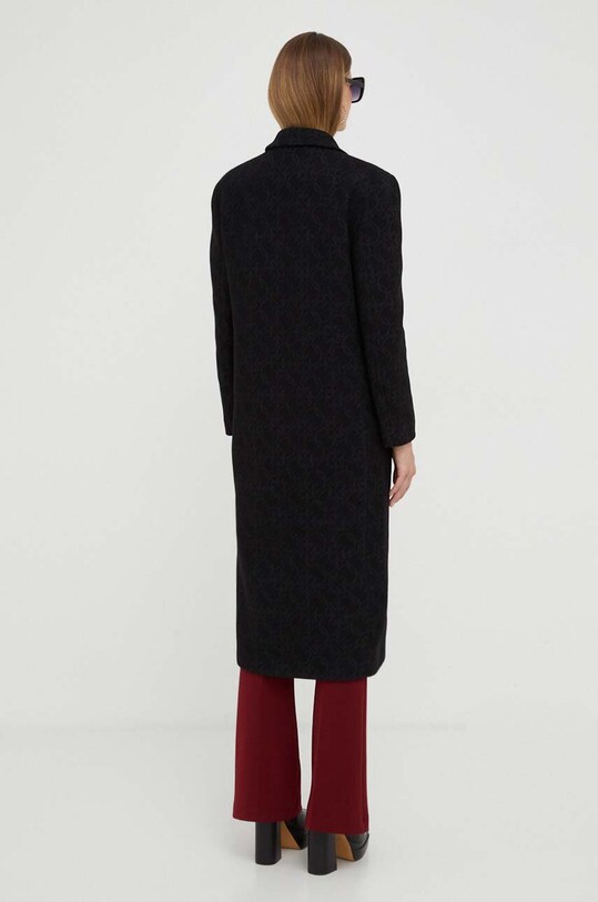 Odzież Pinko płaszcz wełniany 101874.Y82W czarny