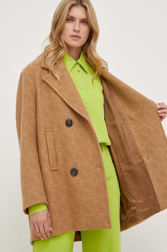 Pinko płaszcz wełniany 101875.Y82W