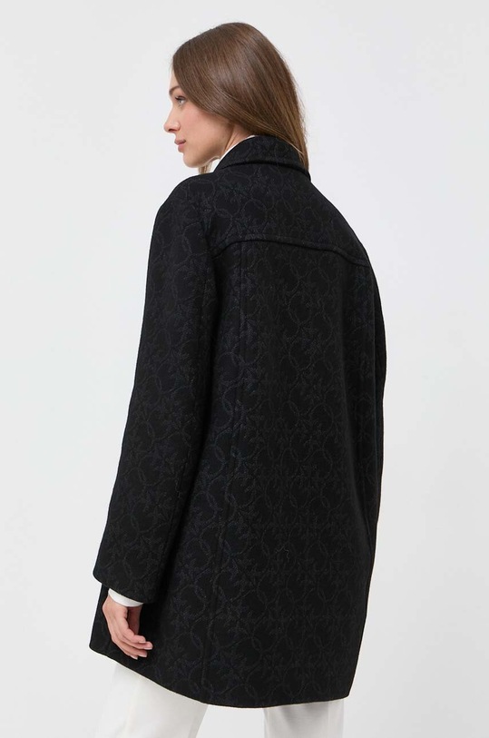 Odzież Pinko płaszcz wełniany 101875.Y82W czarny