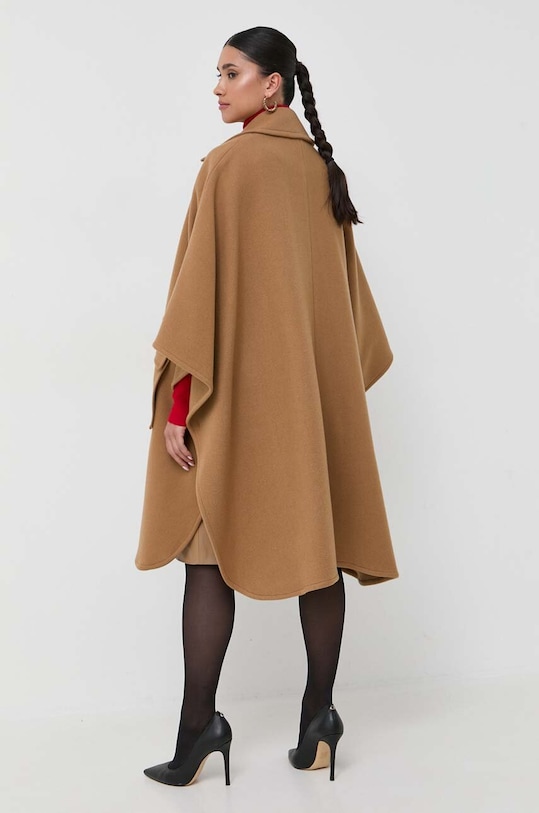 Odzież Pinko poncho wełniane 101617.Y7DY brązowy