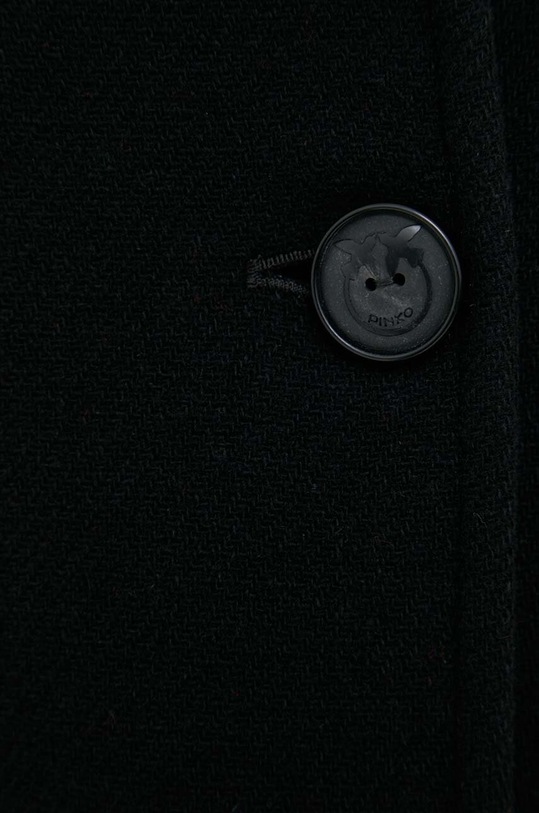 Pinko poncho wełniane 101617.Y7DY czarny