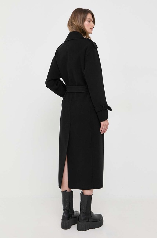 Odzież Pinko płaszcz wełniany 101672.Y27P czarny