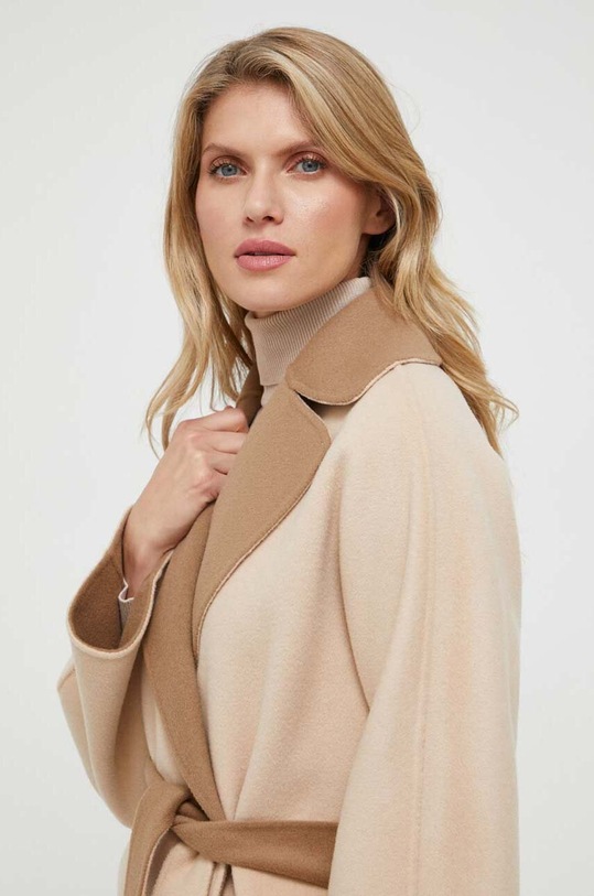 Weekend Max Mara płaszcz wełniany dwustronny 2350160239600