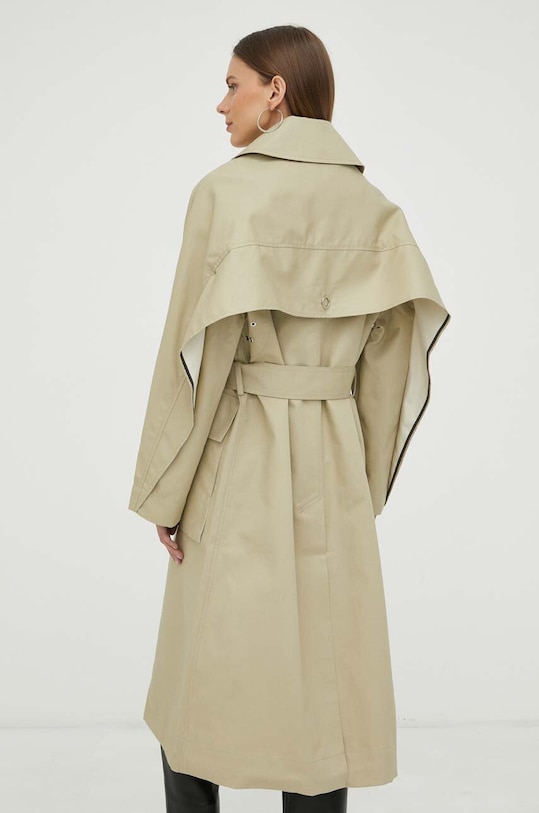 Bavlnený kabát Day Birger et Mikkelsen nezateplené zelená DAY65242613