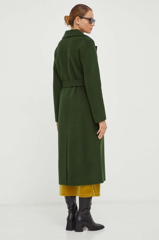 Odzież MICHAEL Michael Kors płaszcz wełniany 77C5935M22 zielony