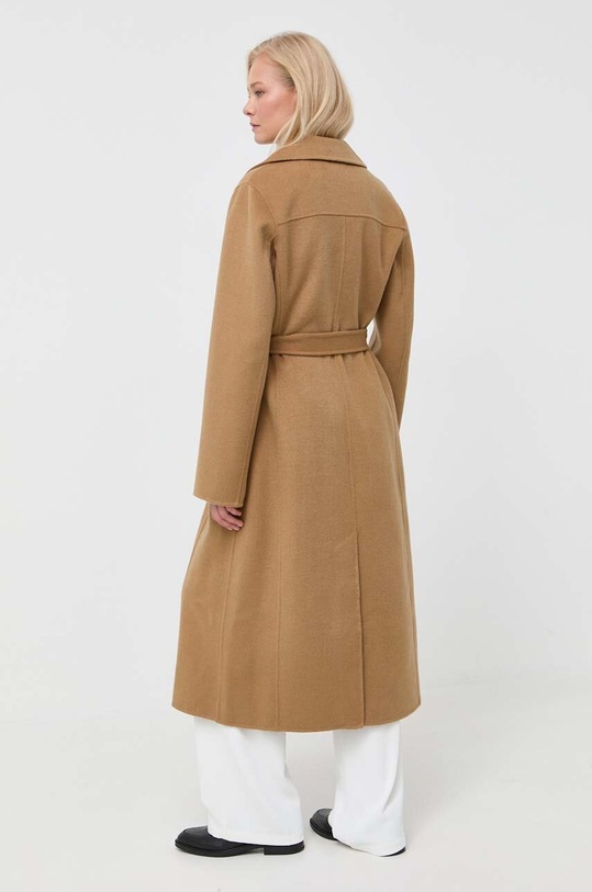 Îmbrăcăminte MICHAEL Michael Kors palton de lana 77C5935M22 maro