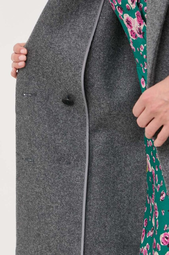 Red Valentino płaszcz wełniany 3R3CA1594H5