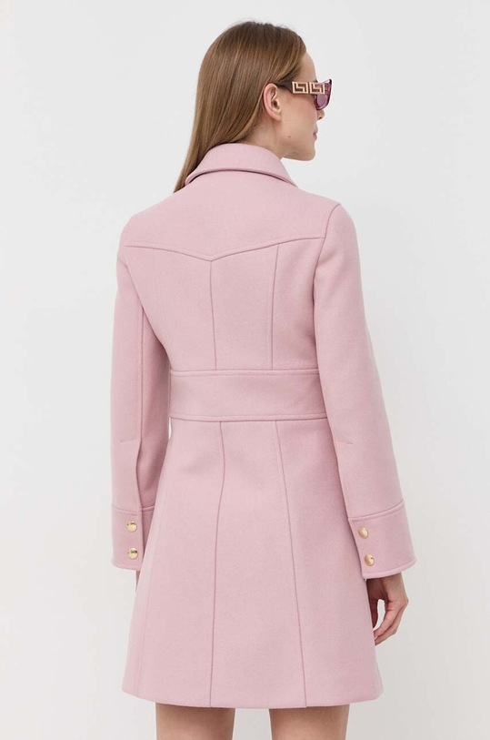 Odzież Red Valentino płaszcz wełniany 3R3CAG14497 różowy