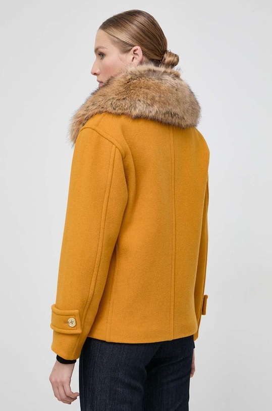 Îmbrăcăminte MICHAEL Michael Kors geaca de lana MF320B6F8P portocaliu