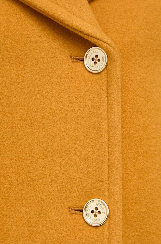 MICHAEL Michael Kors geaca de lana MF320B6F8P portocaliu
