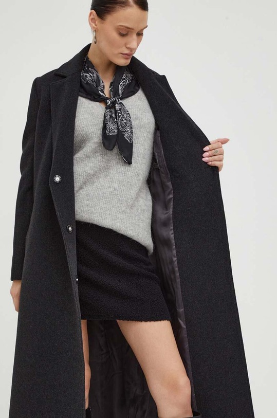 Μάλλινο παλτό Samsoe Samsoe F21300095