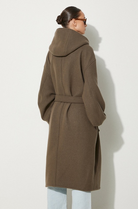 Clothing Samsoe Samsoe wool coat F23300183 brown