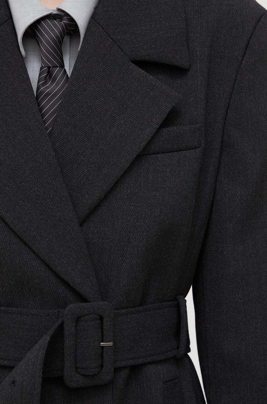 Plašč s primesjo volne Herskind 4903956