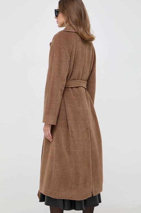 Odzież Weekend Max Mara płaszcz wełniany 2350160733600 brązowy