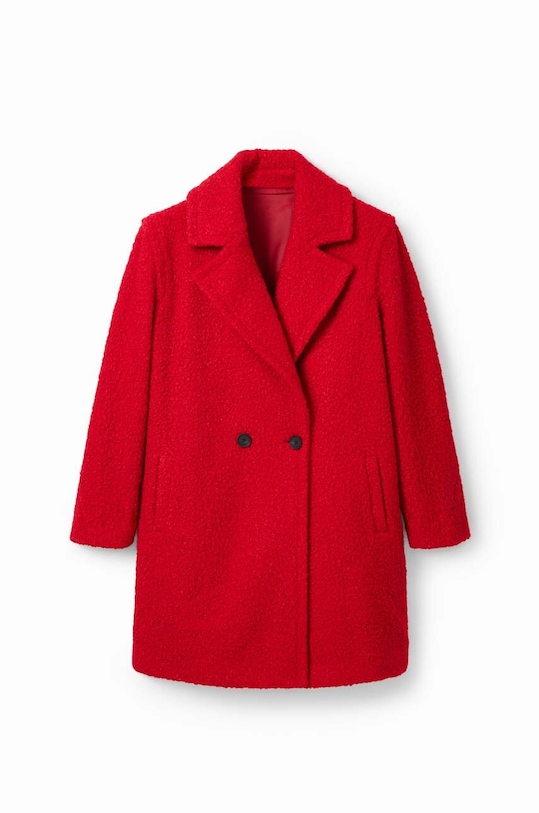 Kabát Desigual 23WWEW21 červená