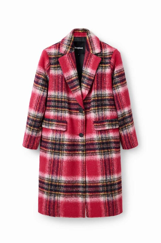 Desigual palton 23WWEWAD WOMAN WOVEN OVERCOAT 23WWEWAD roz