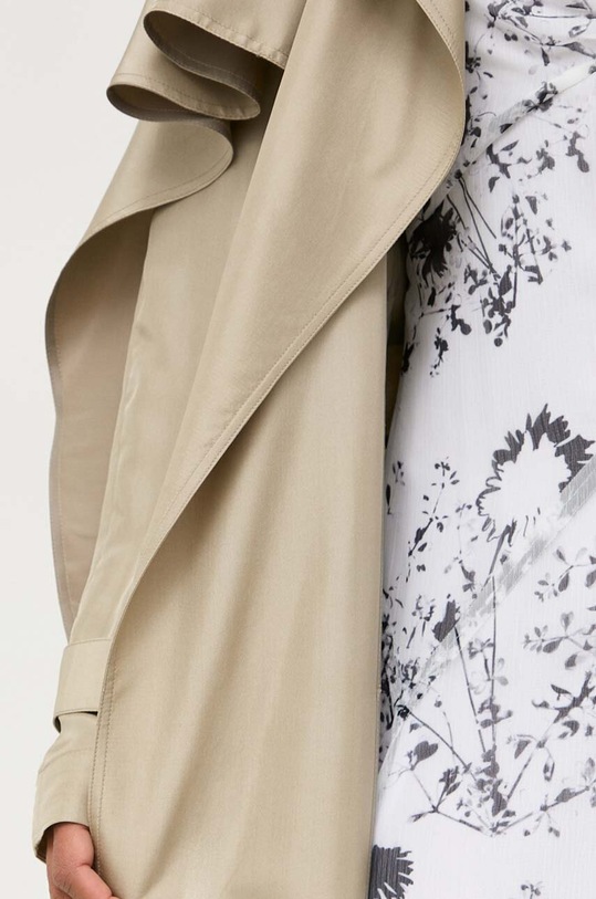 Hodvábny kabát Victoria Beckham 1323WCT004734A