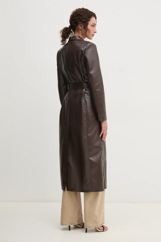 Oblečenie Kabát Guess W3BL64.WF8P0 hnedá