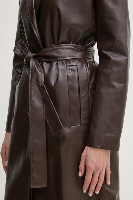 Kabát Guess hnedá W3BL64.WF8P0