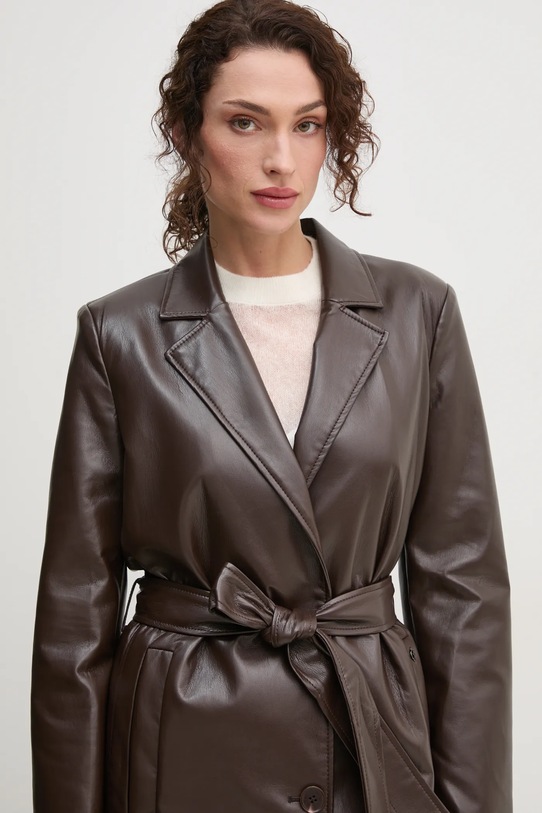 Kabát Guess W3BL64.WF8P0 hnedá